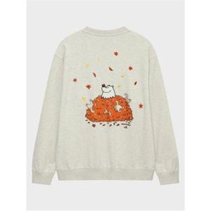 노르디스크 소풍 카툰폴라베어 맨투맨U OUU25209KZ 341490