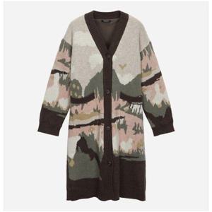 써스데이아일랜드 스토리 롱 니트 가디건 T258MCD265W 352622