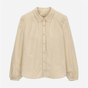 써스데이아일랜드 플라워자수 셔츠형 블라우스 (T256MBL134W) 352546