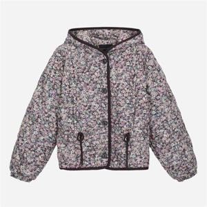 써스데이아일랜드 플라워 패턴 후드 점퍼 (T256MJP322W) 352568