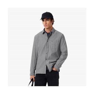 라코스테 LACOSTE 남성 플란넬 헤링본 셔츠 CH8551-55N HHW CH8551-55NHHW 352563