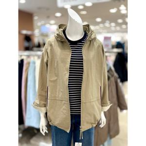 [트리아나]캐주얼 반 후드 면 나일론 점퍼 AL1WA12