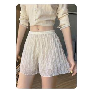 여성반바지 살에 안붙는 이중 레이스 속바지 VIVA-HM46