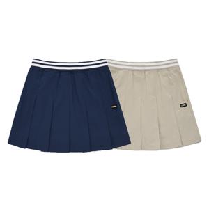 [내셔널지오그래픽키즈]K241GSK010 바시티 플리츠 스커트 2종택1