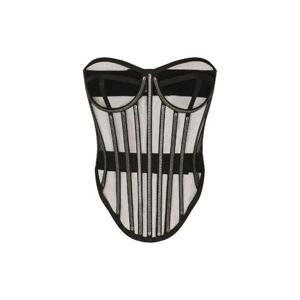 26 SS 돌체앤가바나 킴 돌체앤가바나 레이어드 셔츠 코르셋 탑 F777LTFLMFB TP450625342