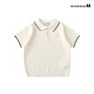 [밍크뮤]IV 코지반팔니트티셔츠 3631430201 36314-302-01 출산백일돌선물