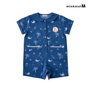 [밍크뮤]BL 팜트리해지스판점프슈트 3631542201 36315-422-01 출산백일돌선물