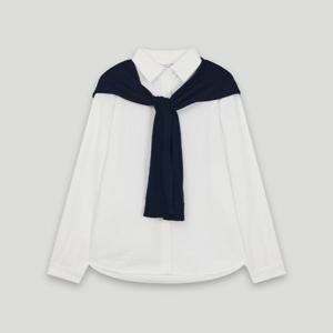 [코데즈컴바인]셔츠 니트숄 셋업 CLA-SH382W1