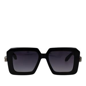 불가리 블랙 스퀘어 그라디언트 선글라스 BV40006I 01B 52