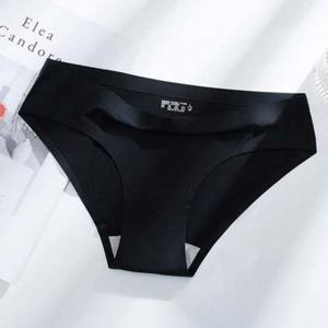 심리스 여성 팬티 삼각 블랙 햄팬티 XL 6165 노라인