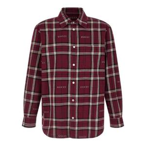 26SS 구찌 Tartan 셔츠 852895ZAUAC6013 TP572013224