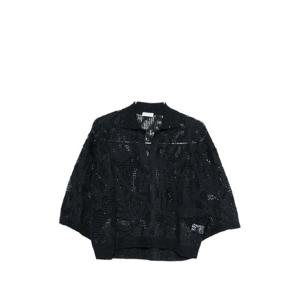 26SS 브루넬로 쿠치넬리 미드나이트 블루 crochet 폴로 셔츠 MDT771005C4224 TP572015868