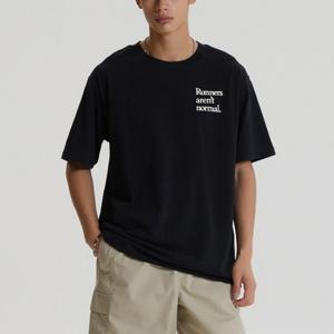 뉴발란스반팔티 EQS NBNEF32653-19 Runners 카툰 그래픽 반팔티