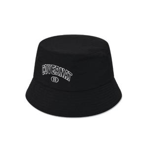 커버낫모자 CQK CO2300CA14-BK 아치 로고 버킷 햇 블랙
