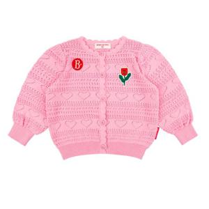 [베베드피노]퀴네트 하트 펀칭 베이비 스웨터 가디건 BP41KC218