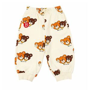 [베베드피노]BP51PD123 올 오버 허니 베어 베이비 트레이닝 팬츠