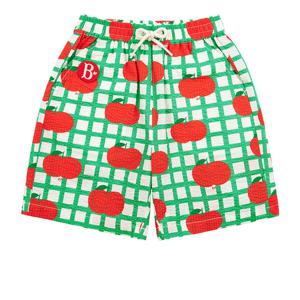[베베드피노]올오버 체크애플 코튼 반바지 BP42PL301