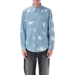 이자벨마랑 긴팔 셔츠 CH0306HAD1H01H 30BU BLUE