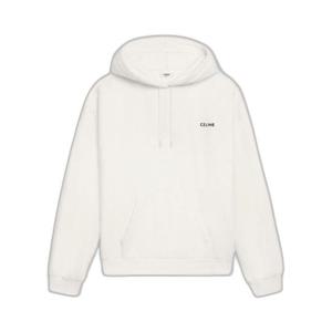 셀린느 후드 티셔츠 2Y37G372Y 01OB OFF WHITE BLACK