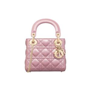 디올 미니 레이디 로터스 백 까나쥬 램스킨 펄레센트 M0505OADU-M15P