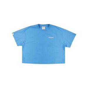 디스커버리  여성 백그래픽 크롭 반팔티셔츠 DWRS94043-CBL