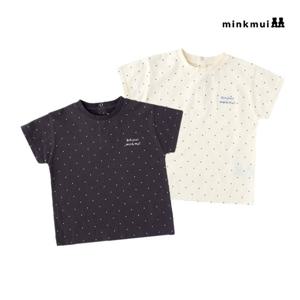 [밍크뮤]IV 미니도트티셔츠 3631433210 36314-332-10 11 출산백일돌선물
