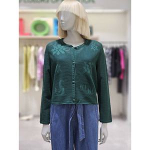 [베네통][베네통] 베네통 메쉬 꽃 니트 가디건 BAKC51531 (P0037