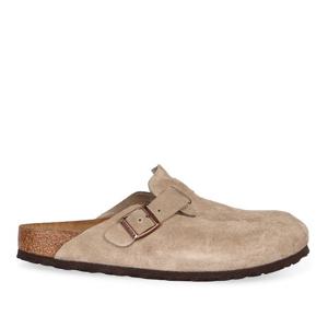 버켄스탁 보스턴 스웨이드 뮬 060463 TAUPE