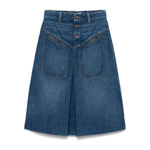 끌로에 프론트 버튼 데님 스커트 CH25ADJ01251 427