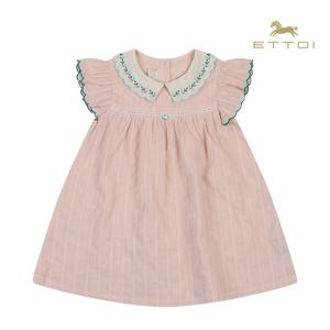 [에뜨와]시에나자수원피스 07T324017/돌선물,조카선물,유아원피스