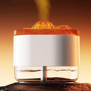 [데코] 볼케이노 USB 무드등 가습기 V1 (300ml) (화이트)