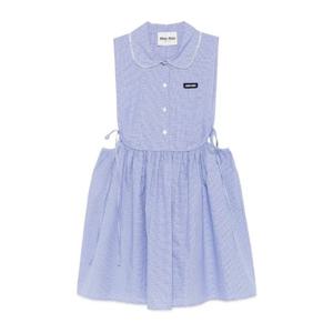 미우미우 비치 패턴 슬리브리스 원피스 MF6203SOOO 187G F0AZ1