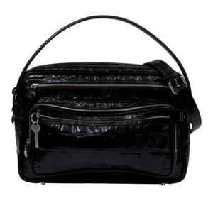 아크네스튜디오 카메로 스무스 가죽 카메라백 A10451 900 BLACK