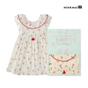 [밍크뮤]RD 레드다발플라워드레스 3631540001 36315-400-01 출산백일돌선물