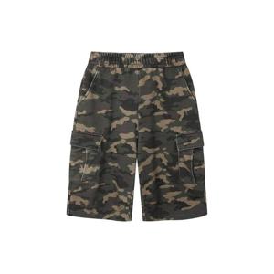 [엔비에이]남녀공용 엔비에이 [NBA] 카고 턱 버뮤다 스웨트 팬츠 N262TP020P