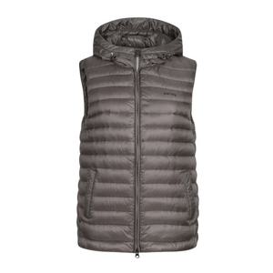 [핑]여성 후드 구스 다운 점퍼 베스트 121E3JV261_GY_IC