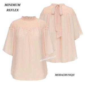 [미니멈]MD 시스루 셔링 블라우스 MD MYBAWB6040 M_CJ