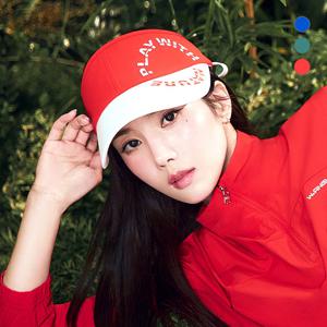 [와이드앵글] 여성 CO 컬러 리본 바이저_WWM26C11