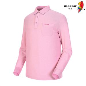 [마코] (남성)주머니로고카라티셔츠_MPM1TS01
