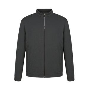 [팬텀]봄 남성 로고 프린팅 솔리드 집업 / 211E1TF213_GN_IC_IC