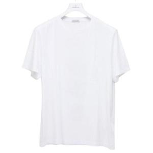 25FW 몽클레어 로고 패치 코튼 티셔츠 (3개 세트) 8C00033829H8001 WHITE DOM