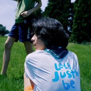 코오롱스포츠  남녀공용 그래픽 반팔 티셔츠 GO WILD JWTCM25591CRE