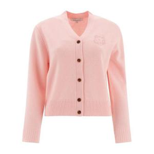 메종키츠네 가디건 NW00510KT1112P600 LIGHT PINK DOM