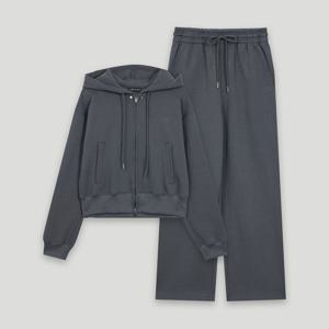 [코데즈컴바인]쿠션지 후드집업 일자팬츠 셋업 CLA-XX501W2