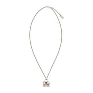 마크제이콥스 토트백 메탈 실버 목걸이 2P3JNC001J45 029 LIGHT