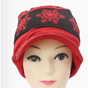 방한모자 레드 방한용품 겨울용품 겨울방한모자