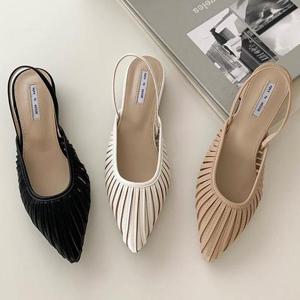 [로즈블로썸][멜팅브라운] 여자 구두 여성 슬링백 여름구두 K46