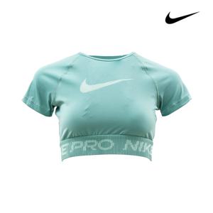 나이키 우먼 드라이핏 러닝 운동 크롭 티 HV3674-017