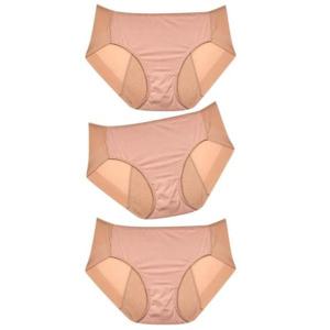 여성생리팬티 스킨 생리팬티 월경 위생팬티 뒷면 방수포 3매