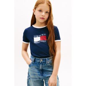 타미힐피거키즈K 웨이비 플래그 링거 티셔츠 (T42G1KKO650GT1)